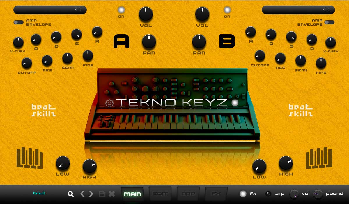 BeatSkillz Tekno Keyz - GUI