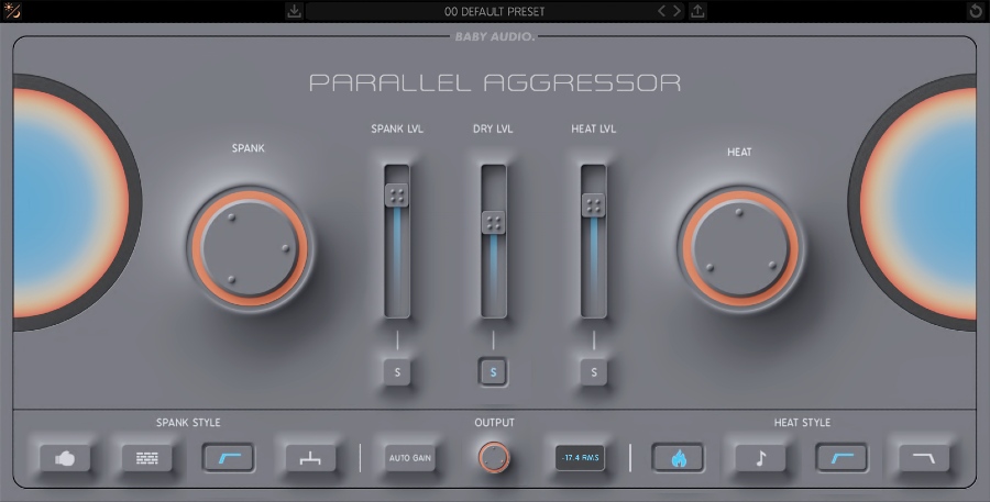 Baby Audio Parallel Aggressor - Grey UI