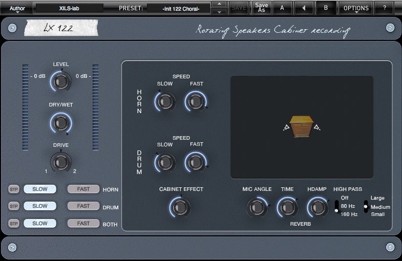 LX122 User Interface