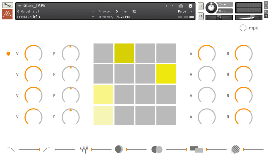 Murst Instruments Glass Tape UI