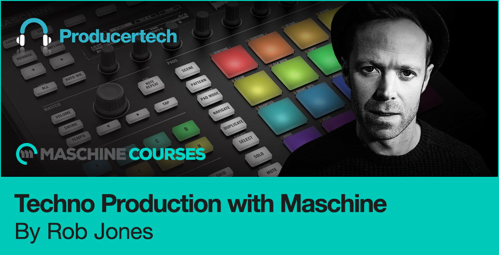 Techno Production with Maschine Main Image