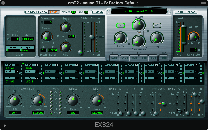 Cassette Mallets.02 for Logic User Interface