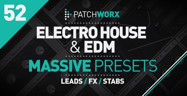 Electro House & EDM Massive Presets interface