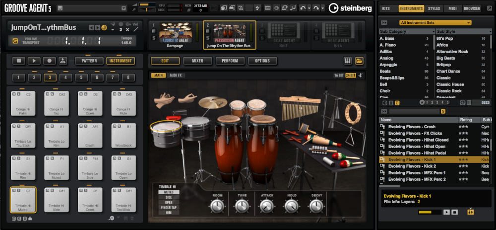 Groove Agent 5 - Percussion