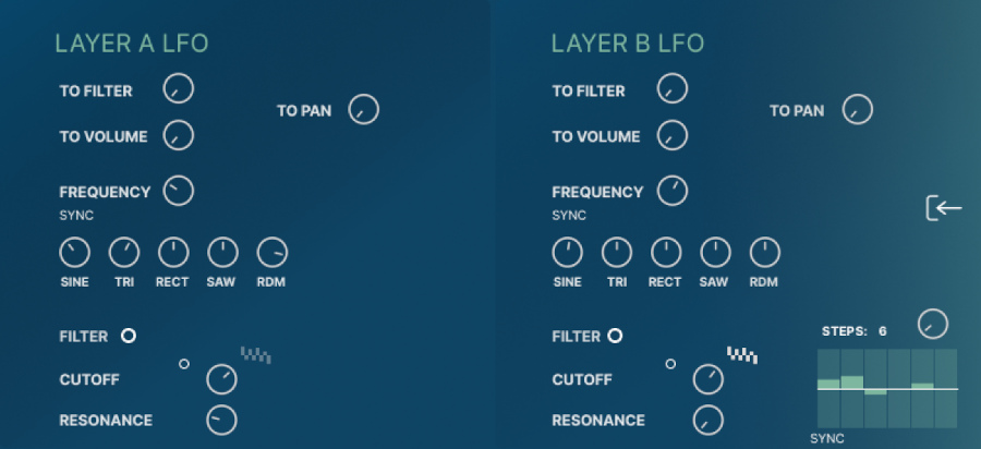 Panorama Acoustic - UI Layers and Filters