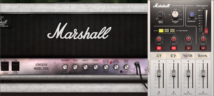 Softube Marshall Amp Collection - Silver Jubilee 2555 Channel Strip