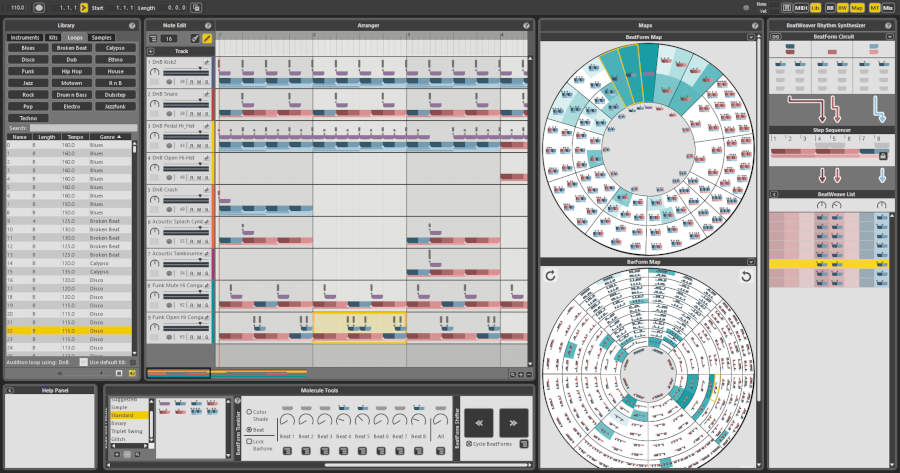 Liquid Rhythm - BeatWeaver + Maps + Library Loops