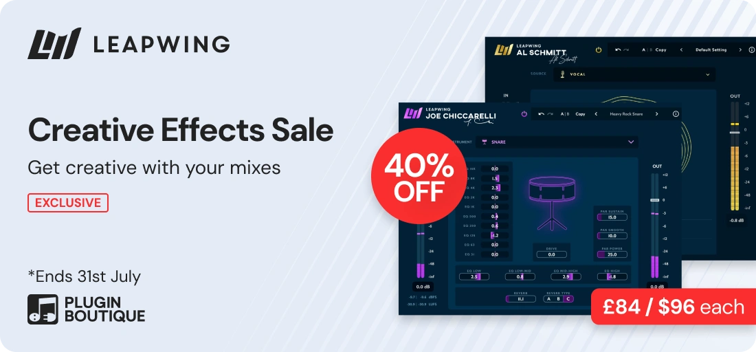 Leapwing Audio Creative Effects Sale (Exclusive)
