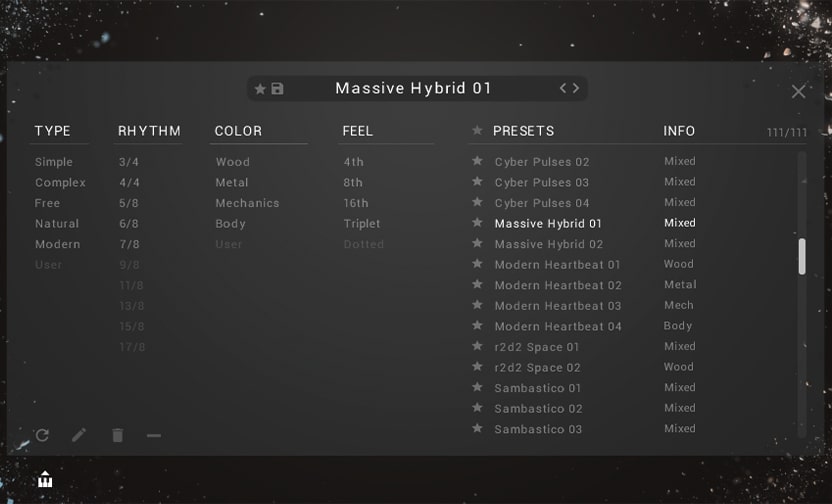 Sonuscore Fragments - Modern Percussion - GUI 4
