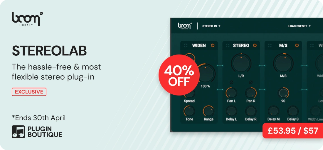 Boom STEREOLAB Band Month Sale (Exclusive)