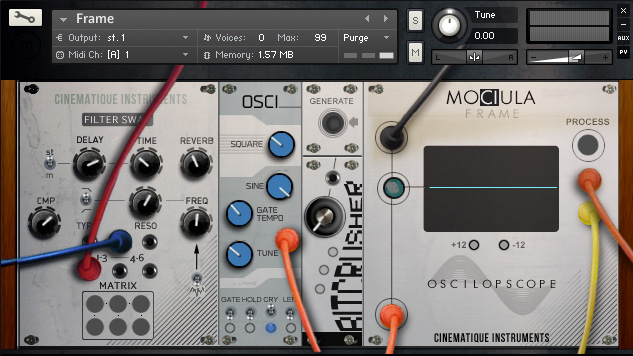 Mociula Lab Frame UI