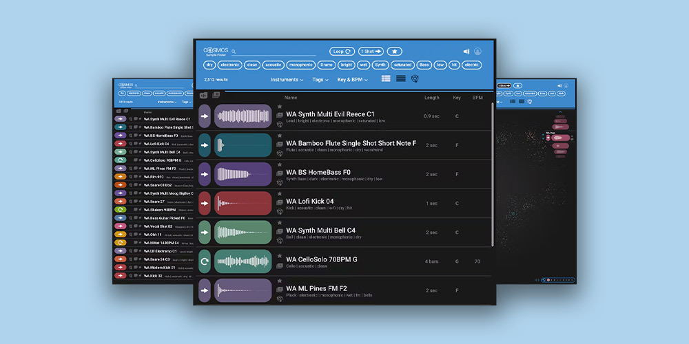 Waves COSMOS Sample Finder