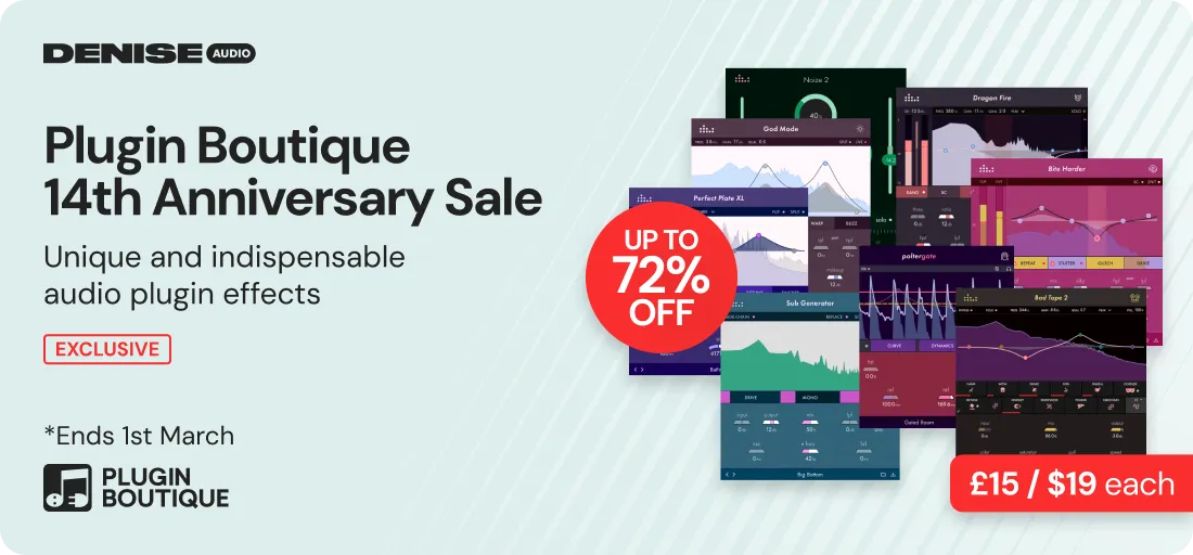 Denise Audio PIB 14th Anniversary Sale (Exclusive)