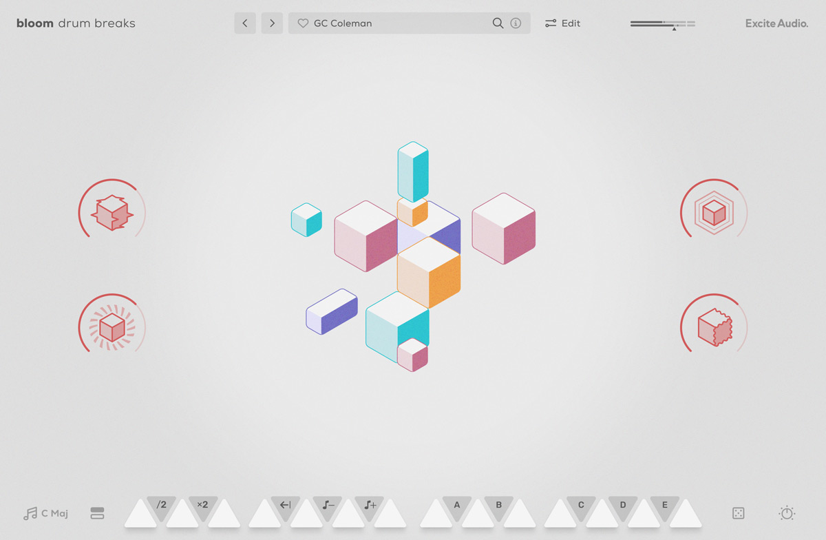 Bloom Drum Breaks - Play Page