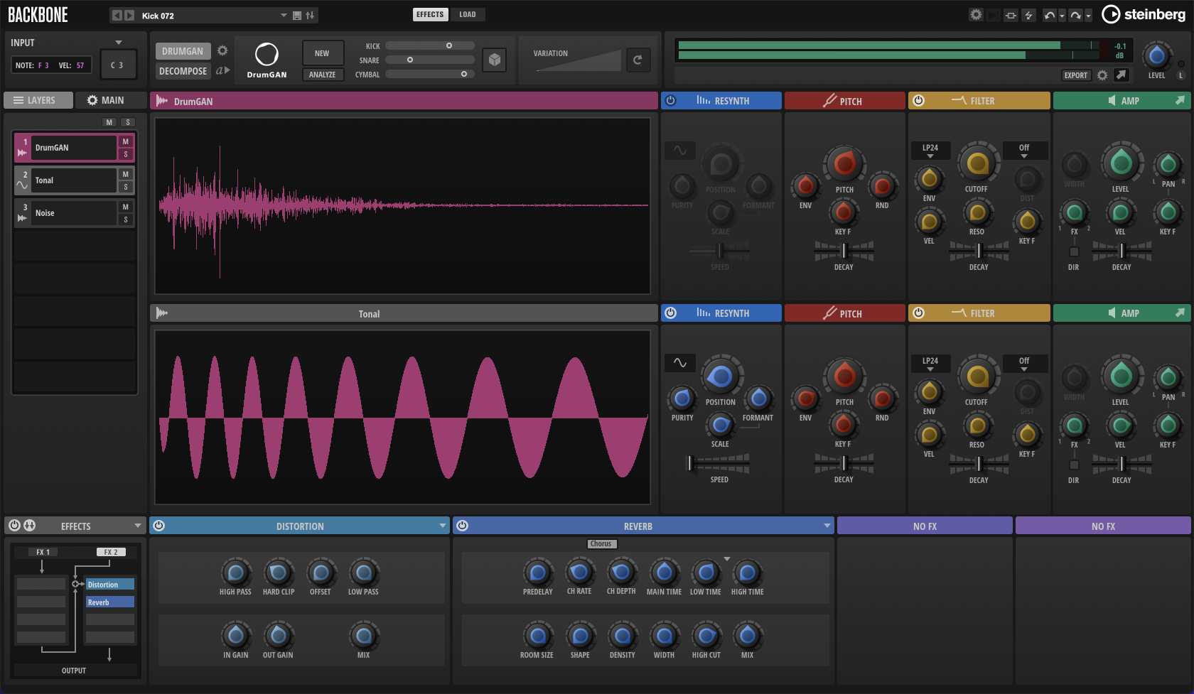 Steinberg Backbone - UI 