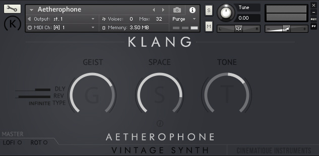 VINTAGE SYNTH: Aetherophone