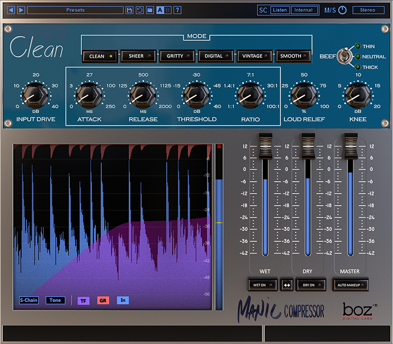 Manic Compressor User Interface