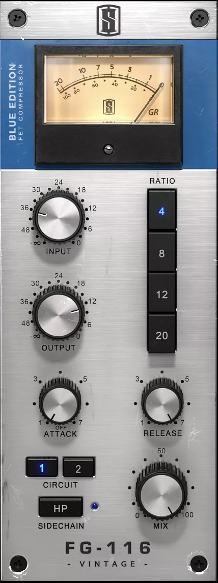 FG-116 Blue Series FET Compressors - Vintage