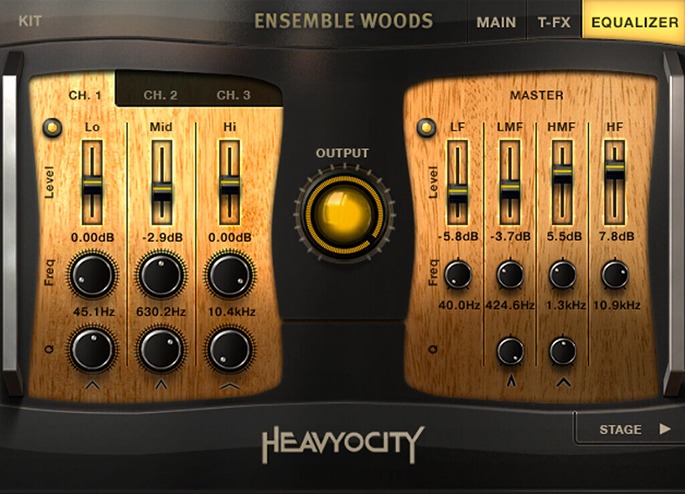 Ensemble Woods Collection Equaliser