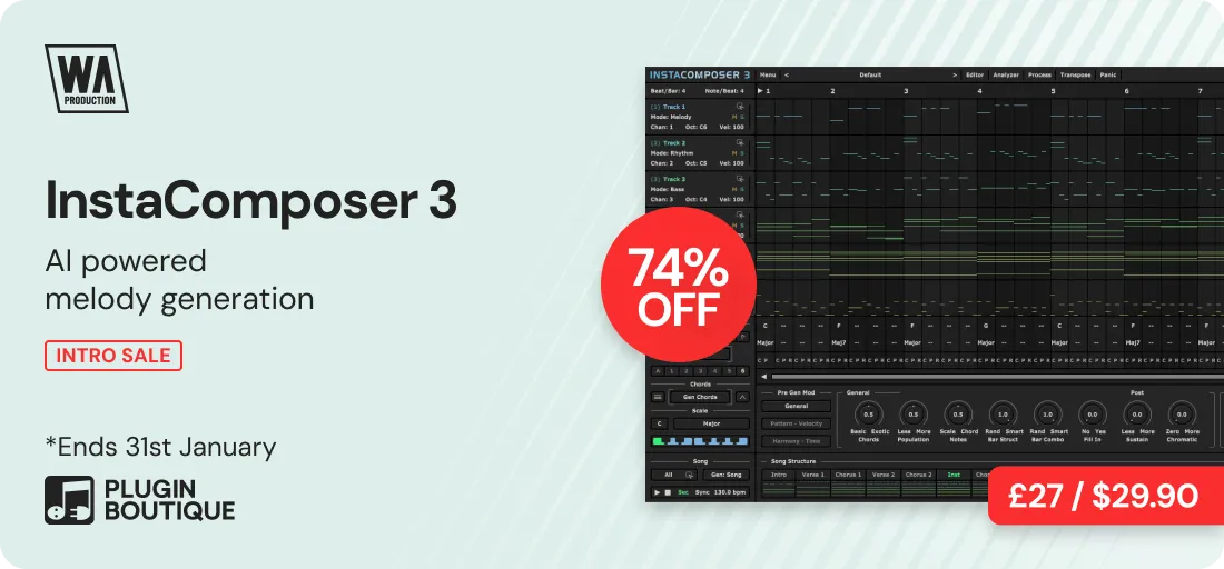 W.A. Production InstaComposer 3 Intro Sale