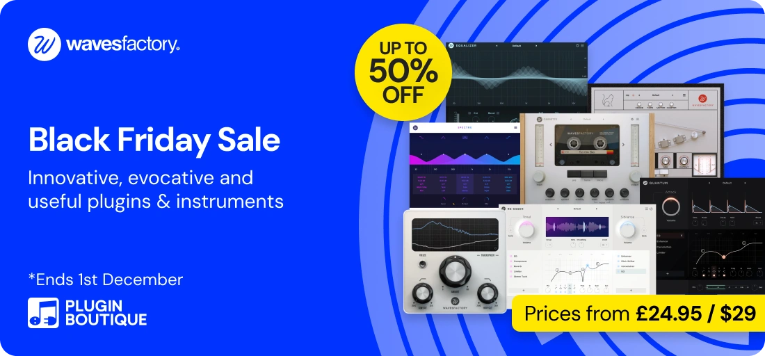 Wavesfactory Black Friday Sale