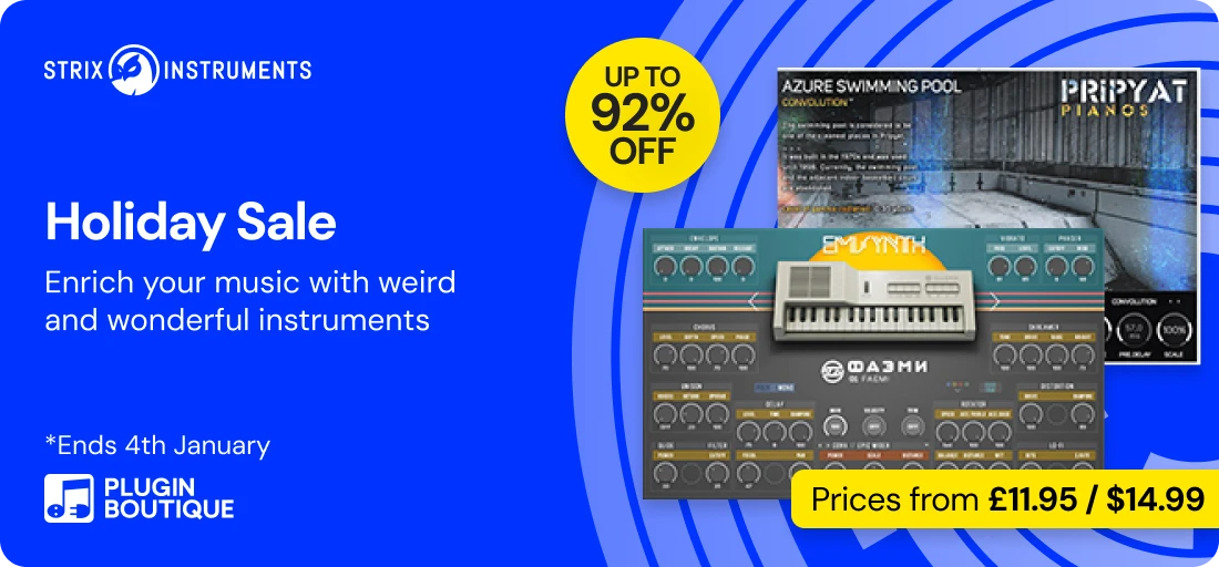 Strix Instruments Holiday Sale