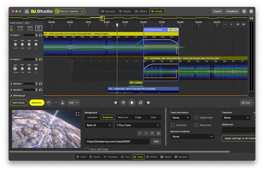 DJ.STUDIO Pro Edition - Video