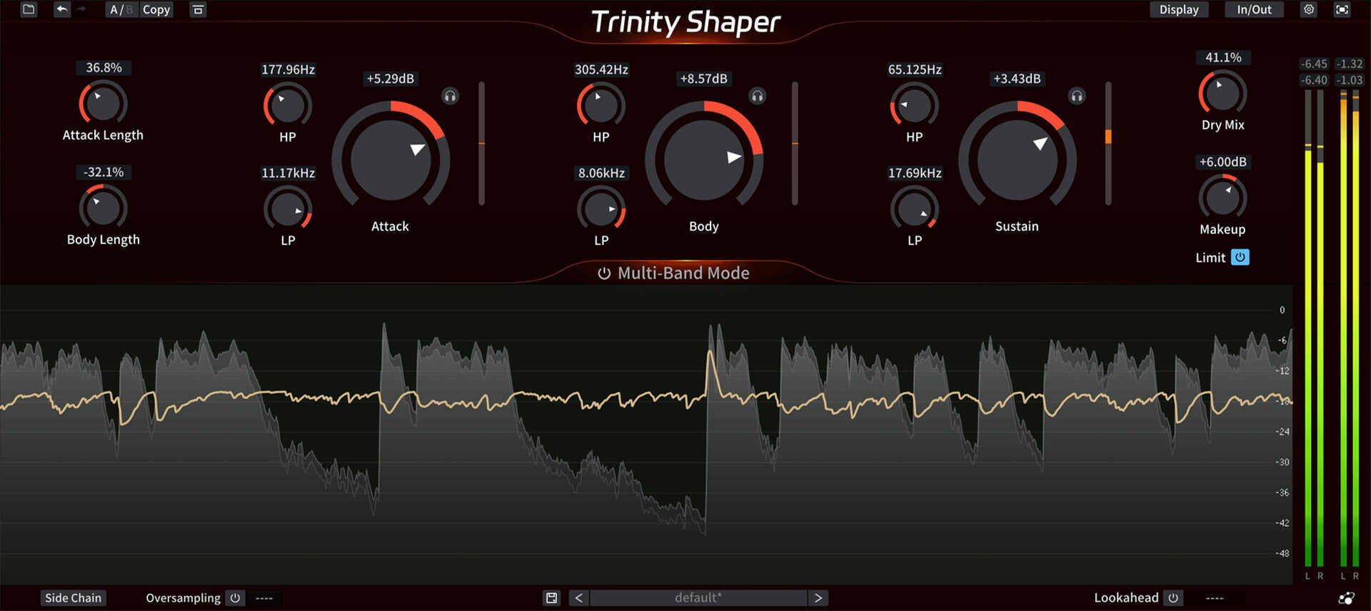 Brainworx Three-Body Technology Trinity Shaper