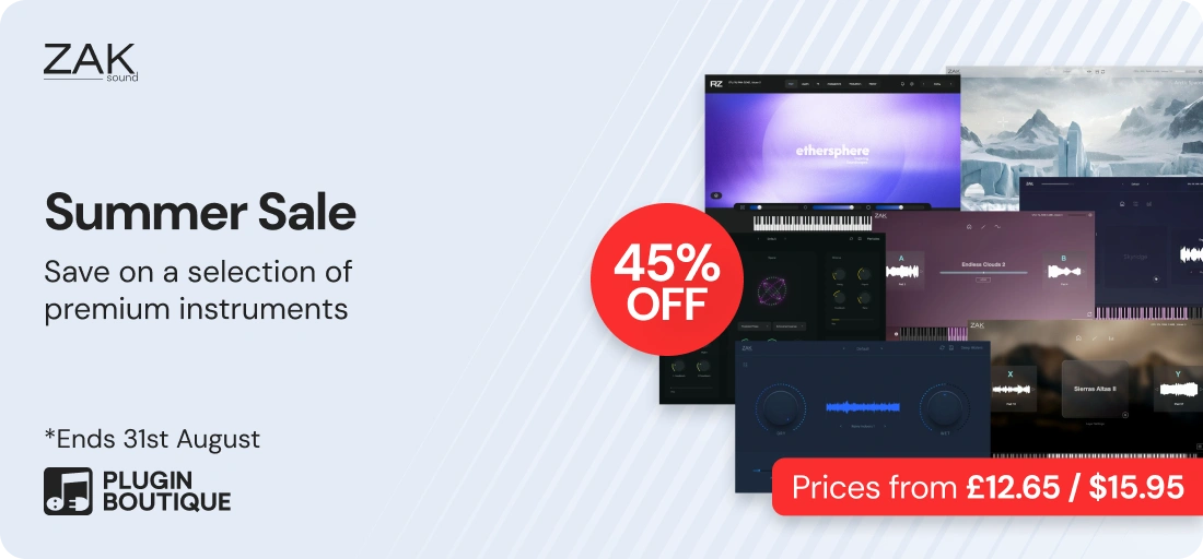 ZAK Sound Summer Sale