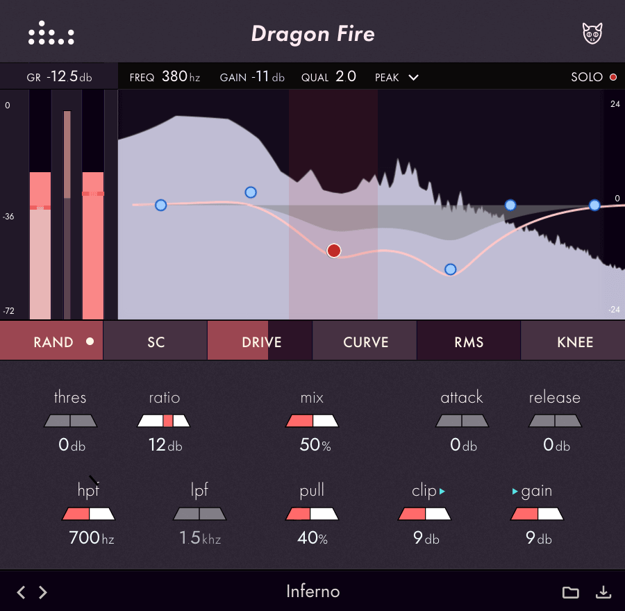 denise Dragon Fire - UI