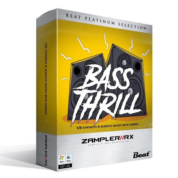 Zampler Expansion: Bass Thrill interface
