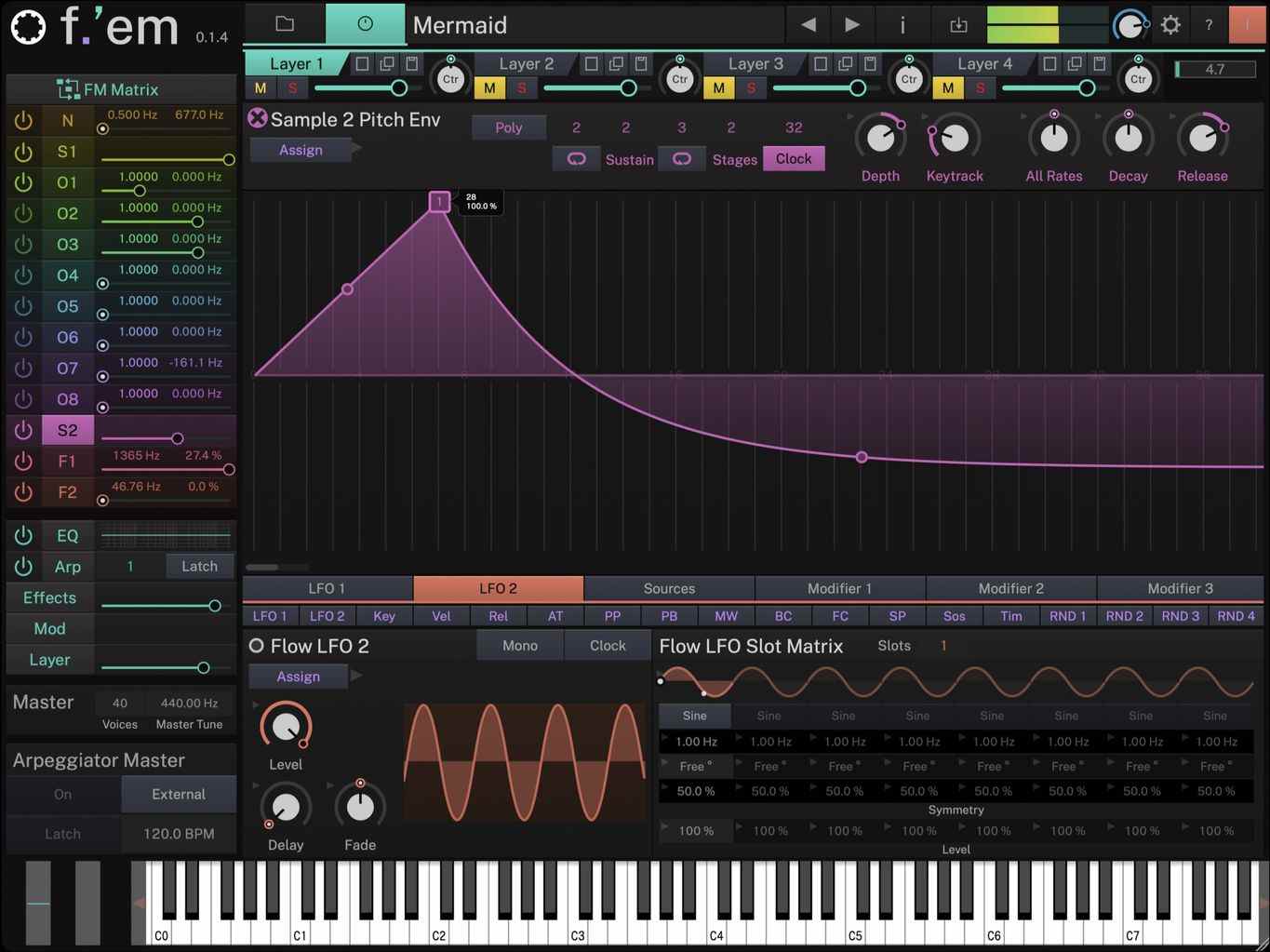Tracktion F.'em - GUI 4