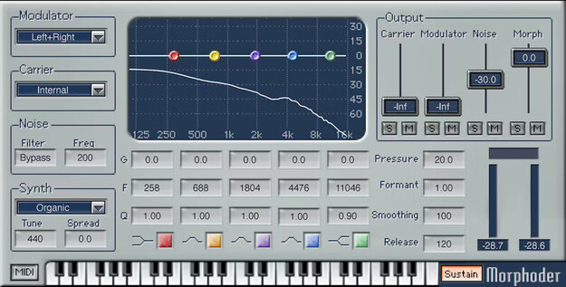 Morphoder screenshot