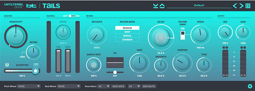 Unfiltered Audio TAILS - UI 2