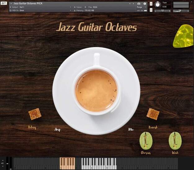 Jazz Guitar Octaves screenshot