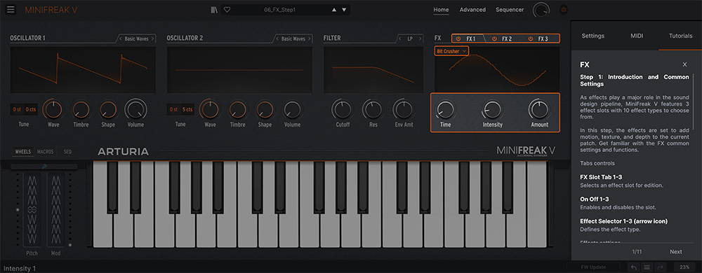 MiniFreak V - Tutorials