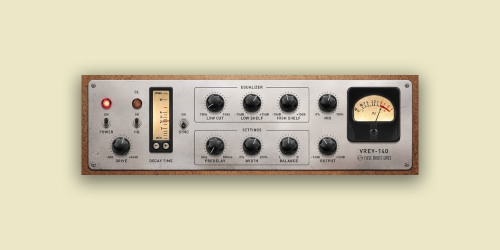 VREV-140 Vintage Plate Reverb product image