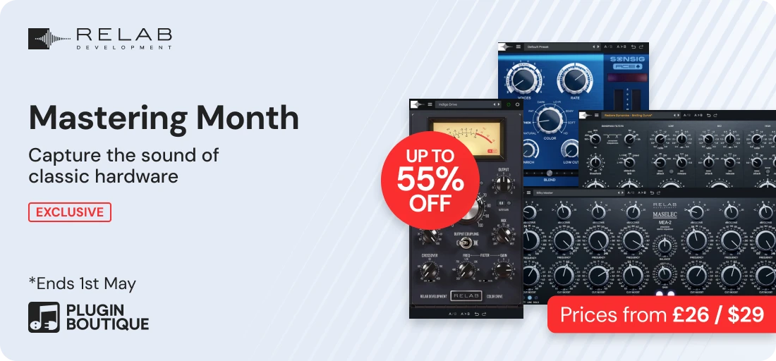 Relab Development Mastering Month Sale (Exclusive)
