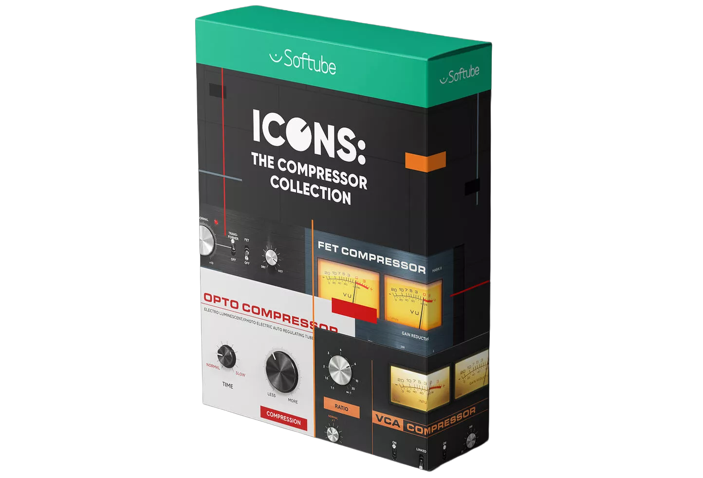 Softube Icons: The Compressor Collection