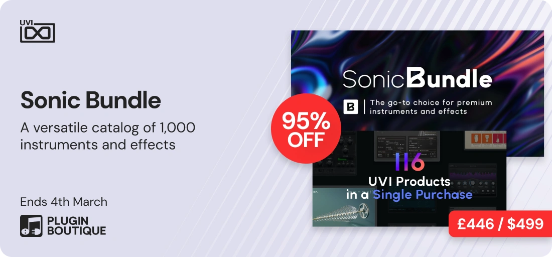 UVI Sonic Bundle Legendary Sale