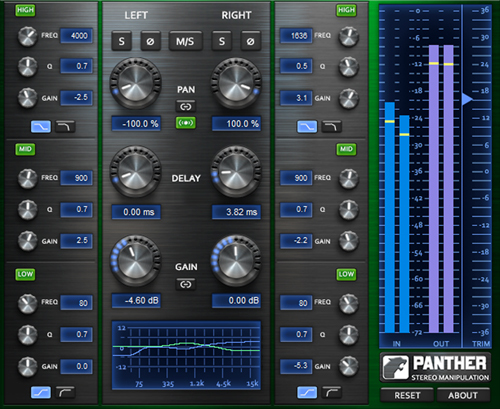 Panther Stereo Manipulation screenshot
