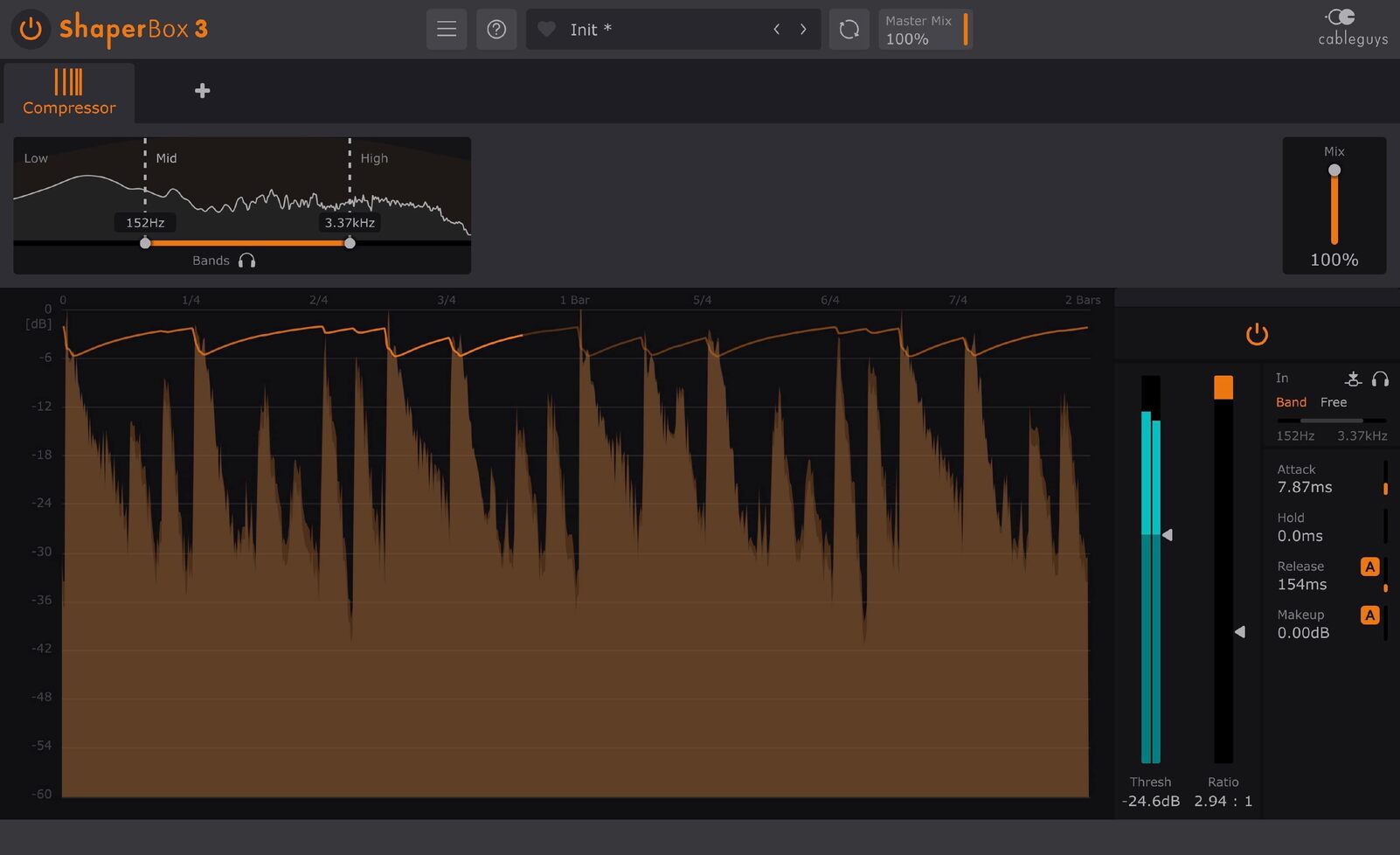 Cableguys ShaperBox 3 Bundle - Compressor