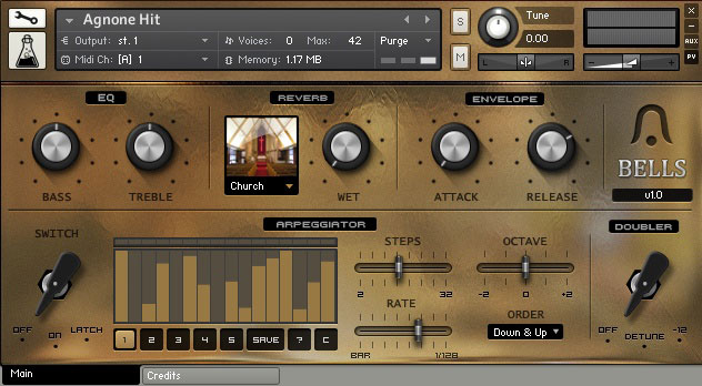 Bells User User Interface