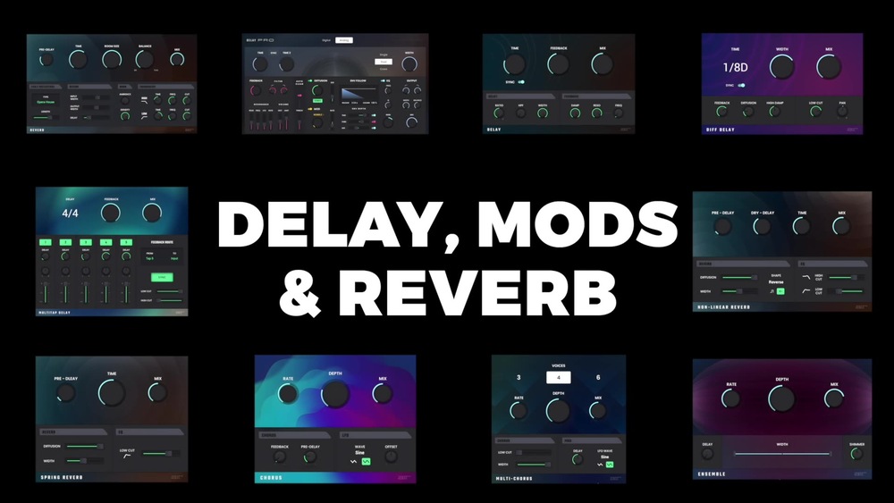 AIR Music Creative FX Collection 2 - Delay, Mods and Reverb