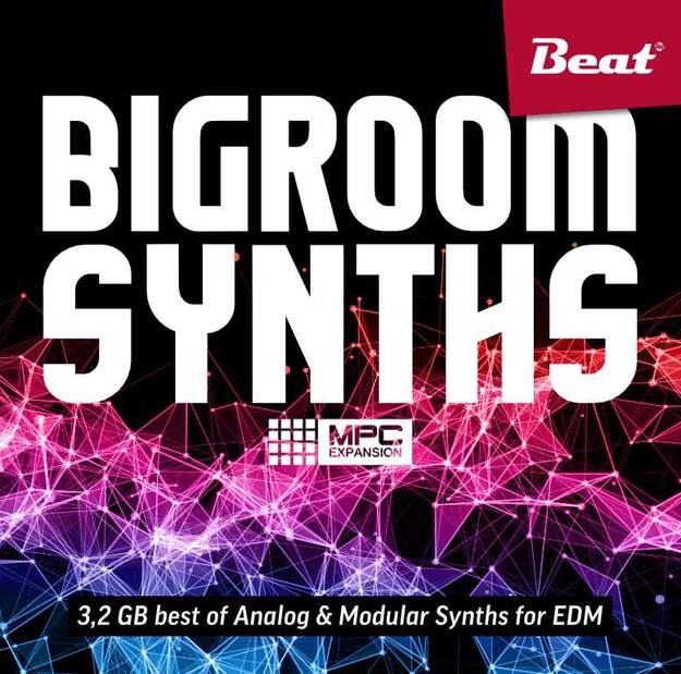 MPC Expansion: Big Room Synths interface