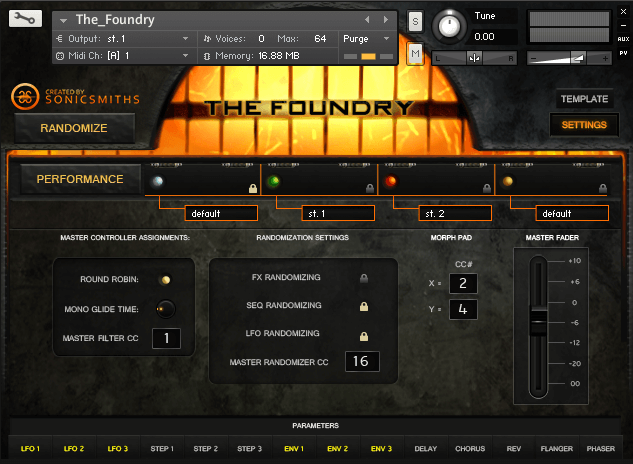 Big Fish Audio The Foundry - GUI 4
