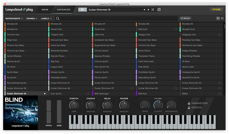 Loopcloud PLAY: Ultimate - Browser UI 2