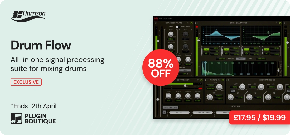 Harrison Consoles Drum Flow 'Band Month' Sale (Exclusive)