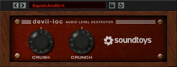 Soundtoys Devil-Loc - User Interface