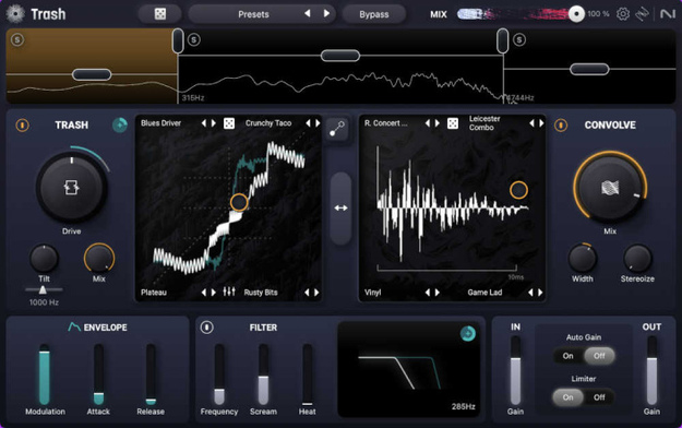 Trash Crossgrade from any version of VocalSynth, Neoverb, Iris, Stutter ...